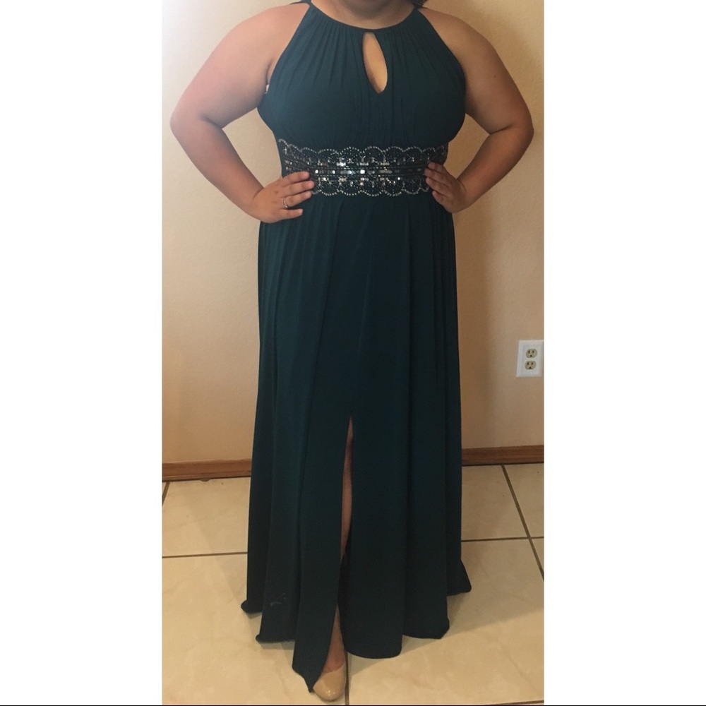 Emerald Green Gown